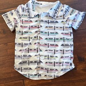 Monorail button down